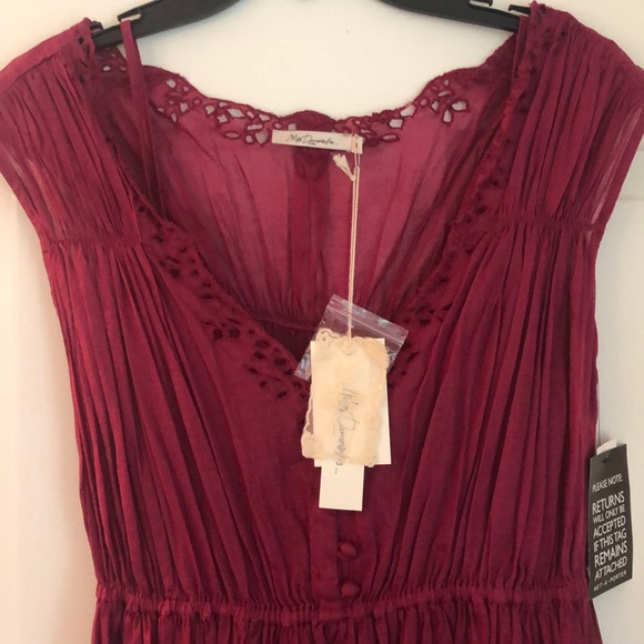 Mes Demoiselles Clothilde Dress in Berry - Picture 8 of 8